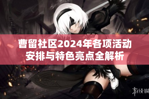 曹留社区2024年各项活动安排与特色亮点全解析