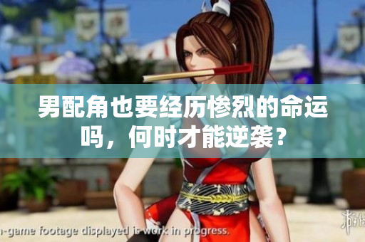 男配角也要经历惨烈的命运吗，何时才能逆袭？