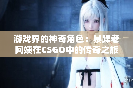 游戏界的神奇角色：暴躁老阿姨在CSGO中的传奇之旅