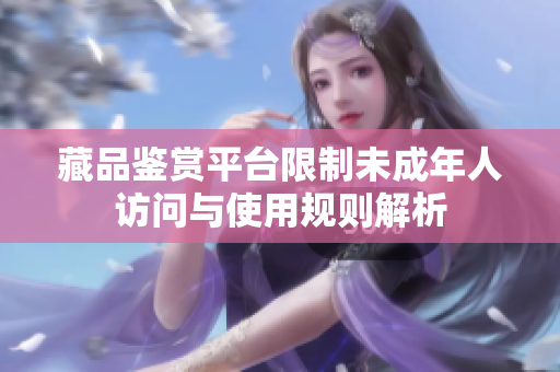 藏品鉴赏平台限制未成年人访问与使用规则解析