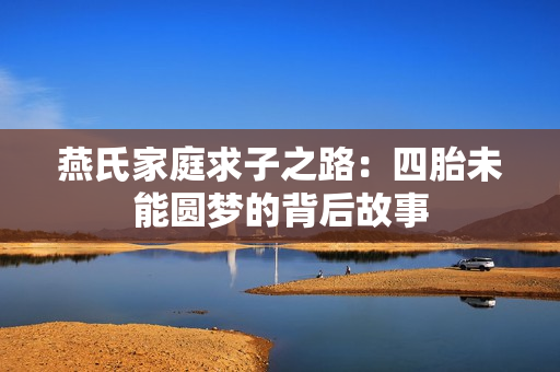 燕氏家庭求子之路：四胎未能圆梦的背后故事