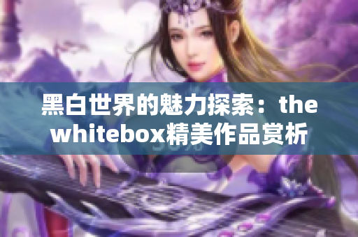 黑白世界的魅力探索：thewhitebox精美作品赏析