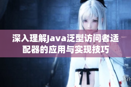 深入理解Java泛型访问者适配器的应用与实现技巧