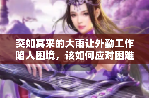 突如其来的大雨让外勤工作陷入困境，该如何应对困难天气？