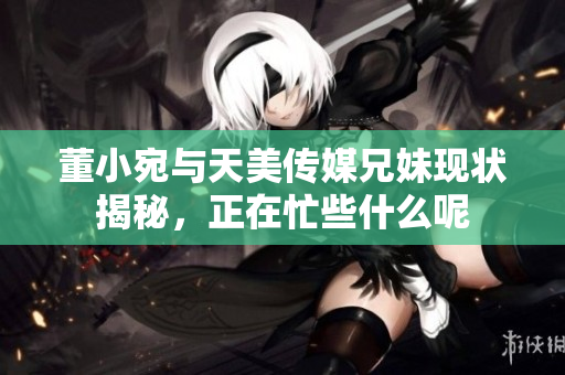 董小宛与天美传媒兄妹现状揭秘，正在忙些什么呢