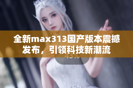 全新max313国产版本震撼发布，引领科技新潮流