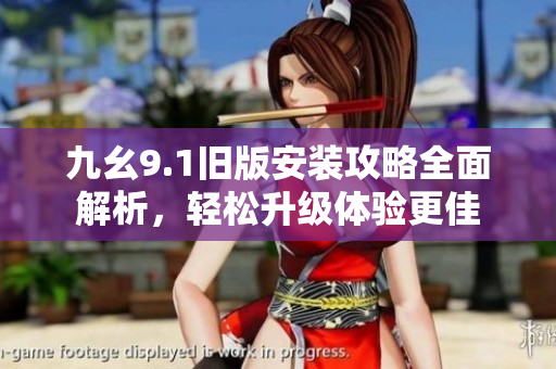 九幺9.1旧版安装攻略全面解析，轻松升级体验更佳
