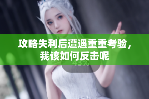 攻略失利后遭遇重重考验，我该如何反击呢