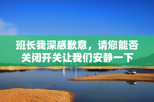 班长我深感歉意，请您能否关闭开关让我们安静一下