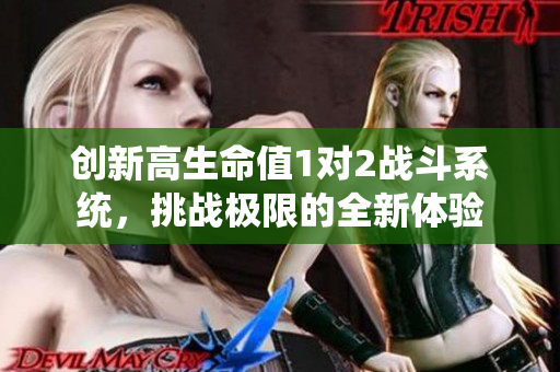 创新高生命值1对2战斗系统，挑战极限的全新体验