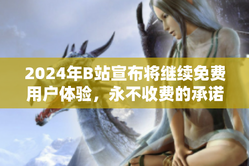 2024年B站宣布将继续免费用户体验，永不收费的承诺再添保障