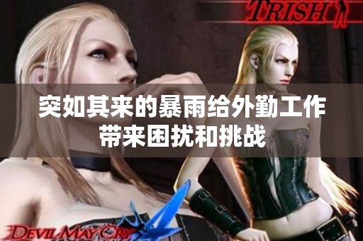 突如其来的暴雨给外勤工作带来困扰和挑战