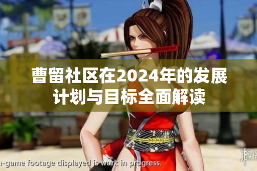 曹留社区在2024年的发展计划与目标全面解读