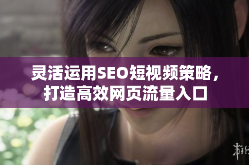 灵活运用SEO短视频策略，打造高效网页流量入口