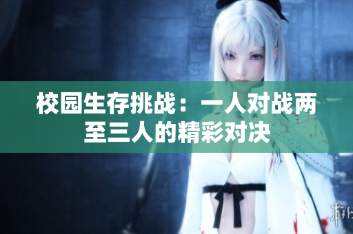校园生存挑战：一人对战两至三人的精彩对决
