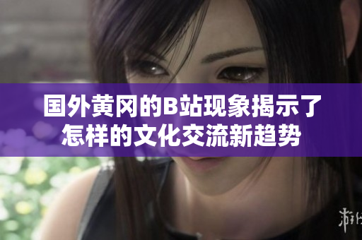 国外黄冈的B站现象揭示了怎样的文化交流新趋势