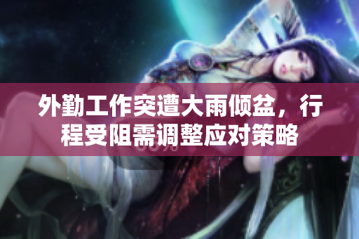 外勤工作突遭大雨倾盆，行程受阻需调整应对策略