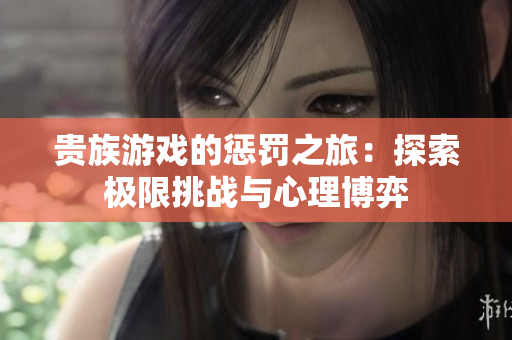 贵族游戏的惩罚之旅：探索极限挑战与心理博弈