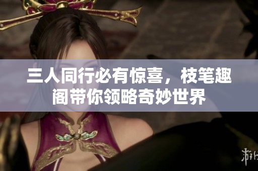 三人同行必有惊喜，枝笔趣阁带你领略奇妙世界