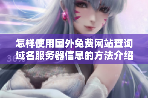 怎样使用国外免费网站查询域名服务器信息的方法介绍