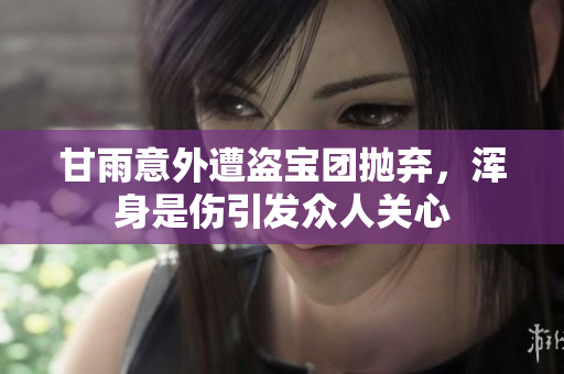 甘雨意外遭盗宝团抛弃，浑身是伤引发众人关心