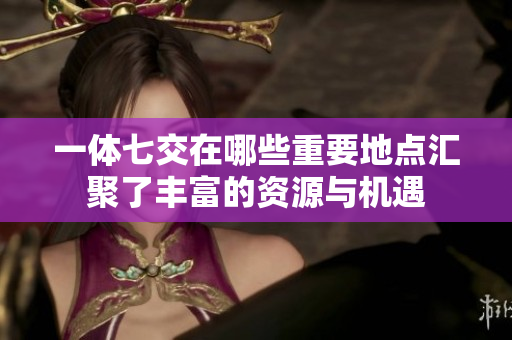 一体七交在哪些重要地点汇聚了丰富的资源与机遇