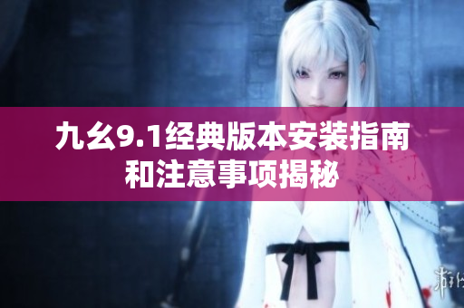 九幺9.1经典版本安装指南和注意事项揭秘