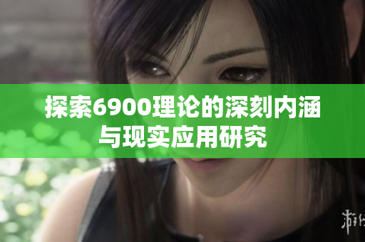 探索6900理论的深刻内涵与现实应用研究