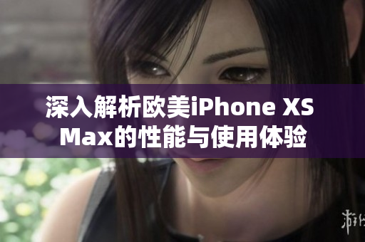 深入解析欧美iPhone XS Max的性能与使用体验