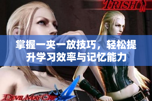 掌握一夹一放技巧，轻松提升学习效率与记忆能力