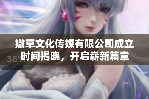 嫩草文化传媒有限公司成立时间揭晓，开启崭新篇章