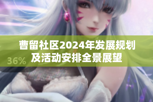 曹留社区2024年发展规划及活动安排全景展望