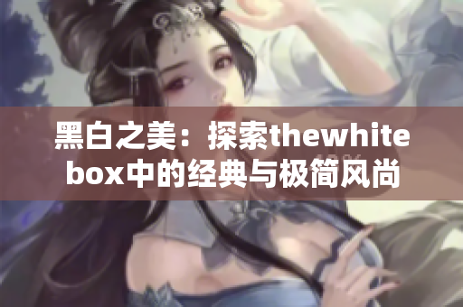 黑白之美：探索thewhitebox中的经典与极简风尚