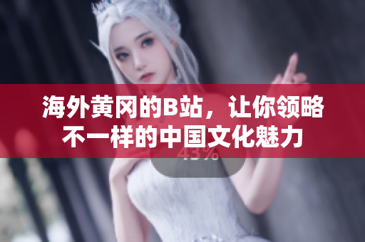 海外黄冈的B站，让你领略不一样的中国文化魅力