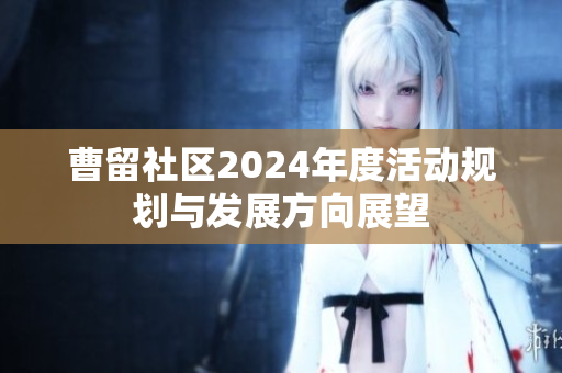 曹留社区2024年度活动规划与发展方向展望
