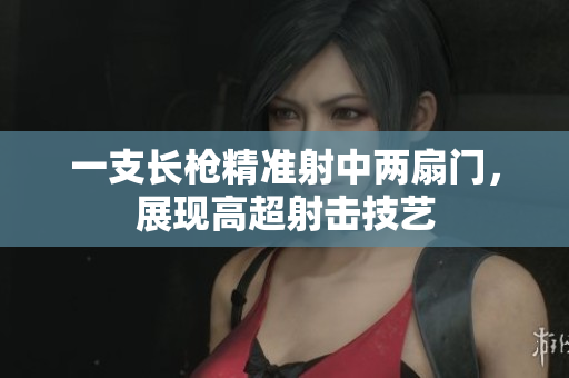 一支长枪精准射中两扇门，展现高超射击技艺