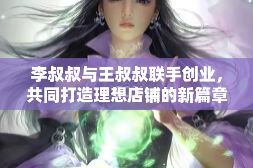 李叔叔与王叔叔联手创业，共同打造理想店铺的新篇章