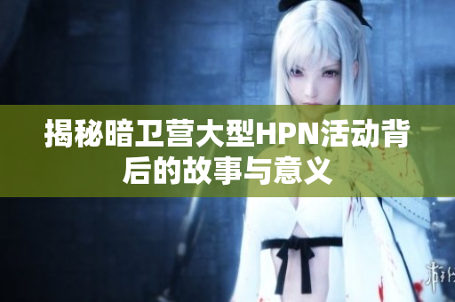 揭秘暗卫营大型HPN活动背后的故事与意义