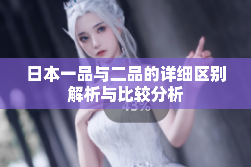 日本一品与二品的详细区别解析与比较分析