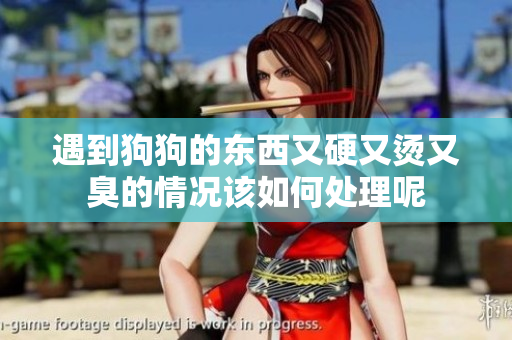 遇到狗狗的东西又硬又烫又臭的情况该如何处理呢