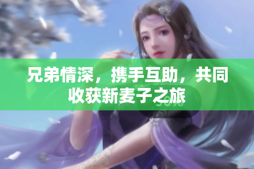 兄弟情深，携手互助，共同收获新麦子之旅