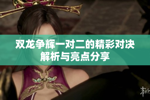 双龙争辉一对二的精彩对决解析与亮点分享